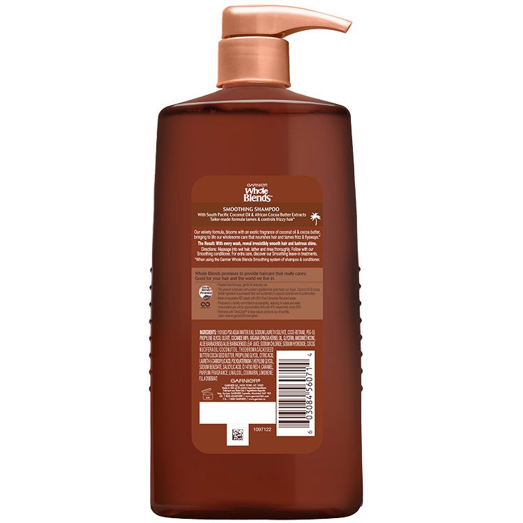 Whole Blends Coco Cocoa Shampoo 28 floz back